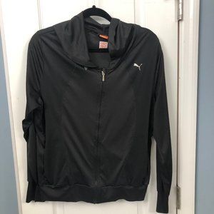 Puma lightweight zip up jacket.  used.